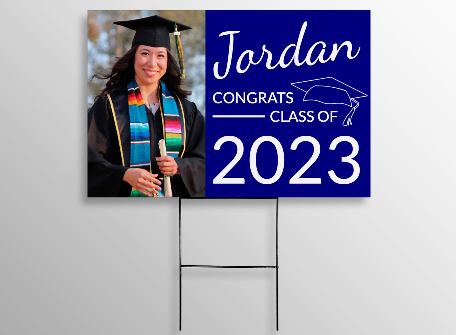 Graduation yard sign — Congrats Class of 2023